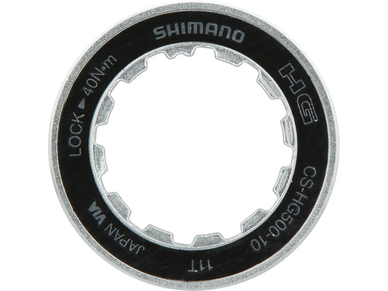 Shimano Verschlussring für CS-HG500-10 10-fach, für 11er Shimano Verschlussring für CS-HG500-10 10-fach, für 11er
