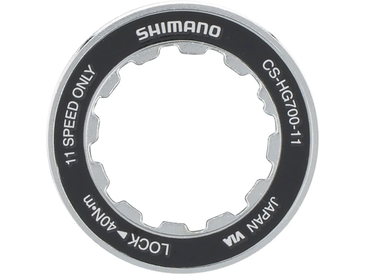 Shimano Verschlussring für CS-HG700-11 11-fach, One_size Shimano Verschlussring für CS-HG700-11 11-fach, One_size