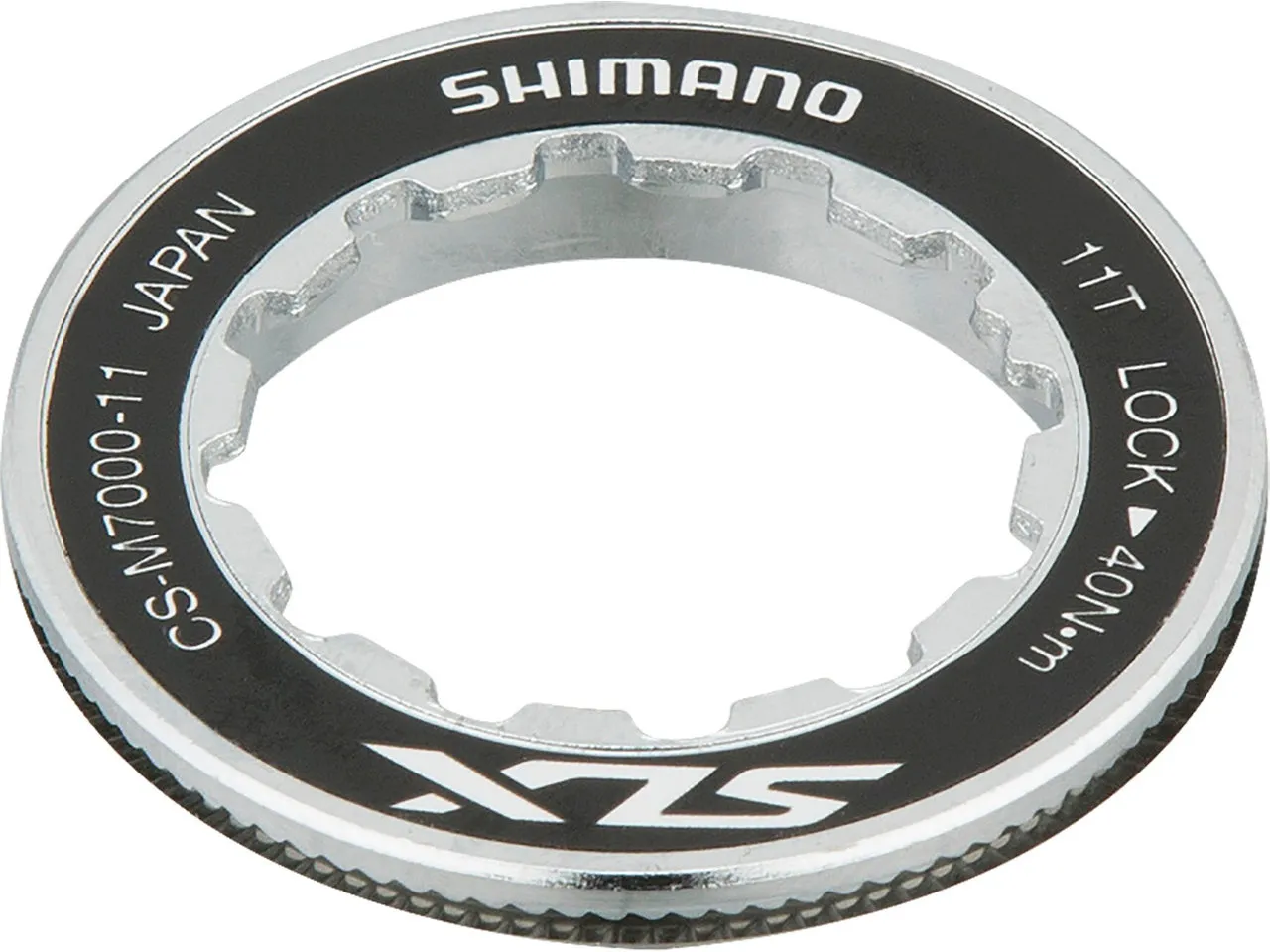 Shimano Verschlussring für SLX CS-M7000-11 11-fach, One_size Shimano Verschlussring für SLX CS-M7000-11 11-fach, One_size
