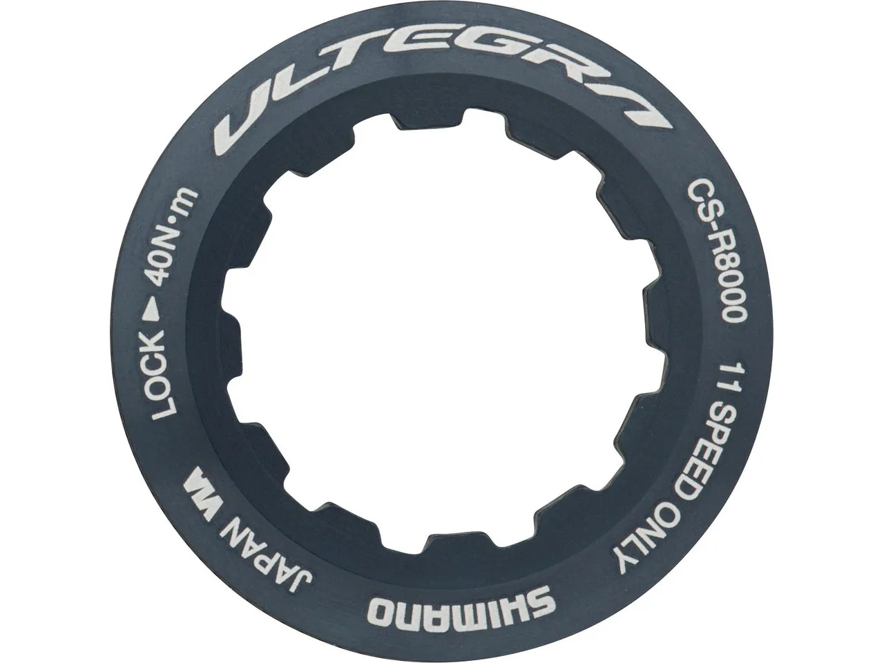Shimano Verschlussring für Ultegra CS-R8000 11-fach, One_size Shimano Verschlussring für Ultegra CS-R8000 11-fach, One_size