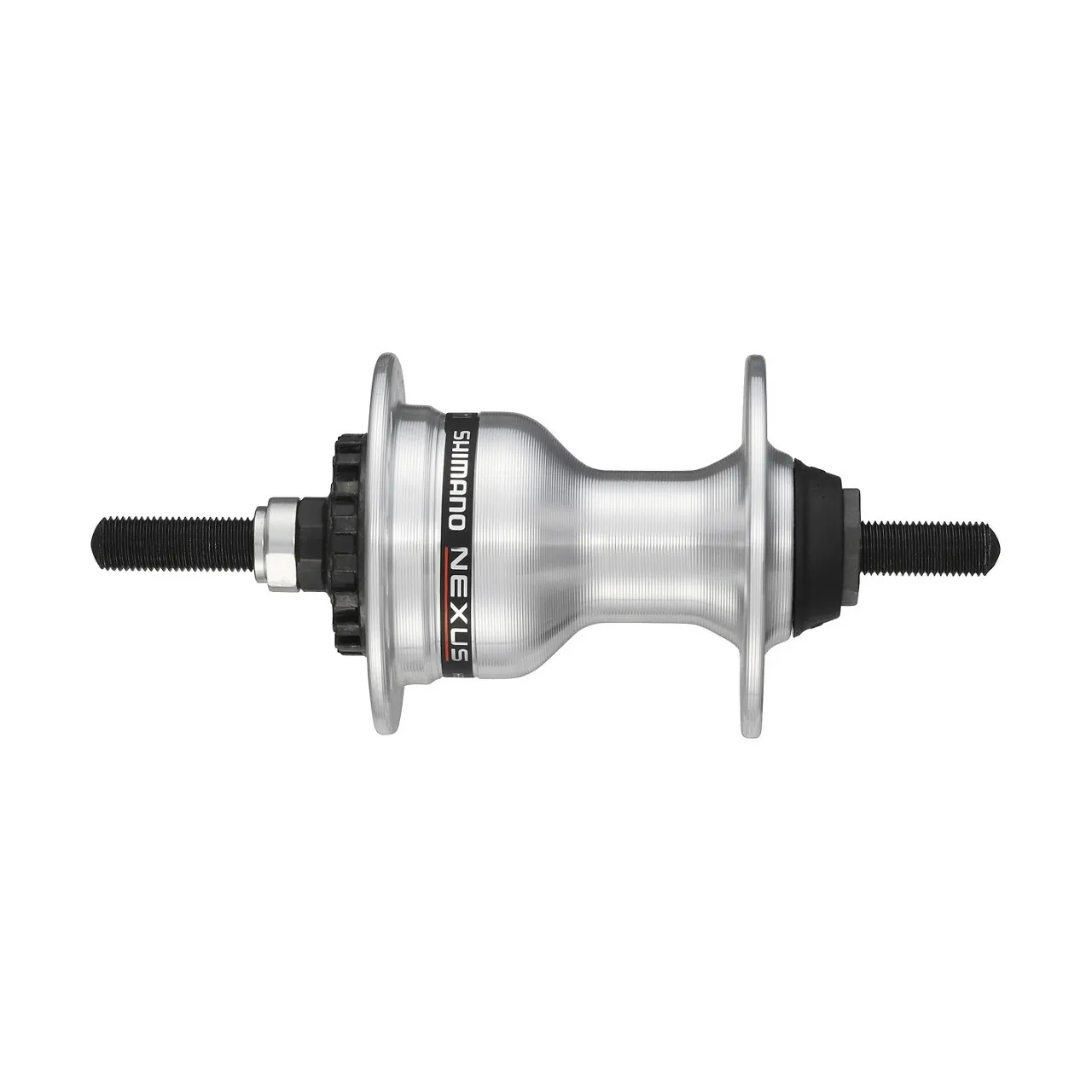 Shimano Vorderradnabe für Trommelbremse 36h Nexus HB-IM40 Unisex, silber, 140mm