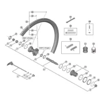 Shimano Wh-r9200-c50-tu-r Linker Nabenkonus Shimano Wh-r9200-c50-tu-r Linker Nabenkonus