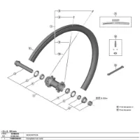 Shimano Wh-r9270-c36-tl-f Nabenachse Shimano Wh-r9270-c36-tl-f Nabenachse