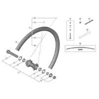 Shimano Wh-r9270-c50-tu-f Right Sicherungsmutter Shimano Wh-r9270-c50-tu-f Right Sicherungsmutter