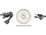 Shimano XT 1x11-fach Upgrade-Kit, Schwarz, I-Spec II / 11-46
