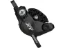 Shimano XT Bremssattel BR-M8000 mit Resinbelag mit Kühlrippen, Schwarz, VR / HR Postmount 6"