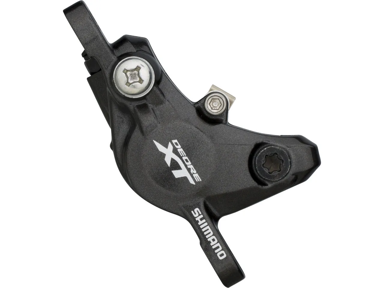 Shimano XT Bremssattel BR-M8000 mit Resinbelag, Schwarz, VR / HR Postmount 6" Shimano XT Bremssattel BR-M8000 mit Resinbelag, Schwarz, VR / HR Postmount 6"
