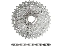 Shimano XT Kassette CS-M770 + Kette CN-HG93 9-fach Verschleißset Shimano XT Kassette CS-M770 + Kette CN-HG93 9-fach Verschleißset