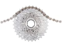 Shimano XT Kassette CS-M771-10 + Kette CN-HG95 10-fach Verschleißset Shimano XT Kassette CS-M771-10 + Kette CN-HG95 10-fach Verschleißset