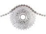 Shimano XT Kassette CS-M771-10 + Kette CN-HG95 10-fach Verschleißset, Grau, 11-34