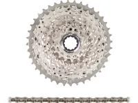 Shimano XT Kassette CS-M8000 + Kette CN-HG701 11-fach Verschleißset Shimano XT Kassette CS-M8000 + Kette CN-HG701 11-fach Verschleißset