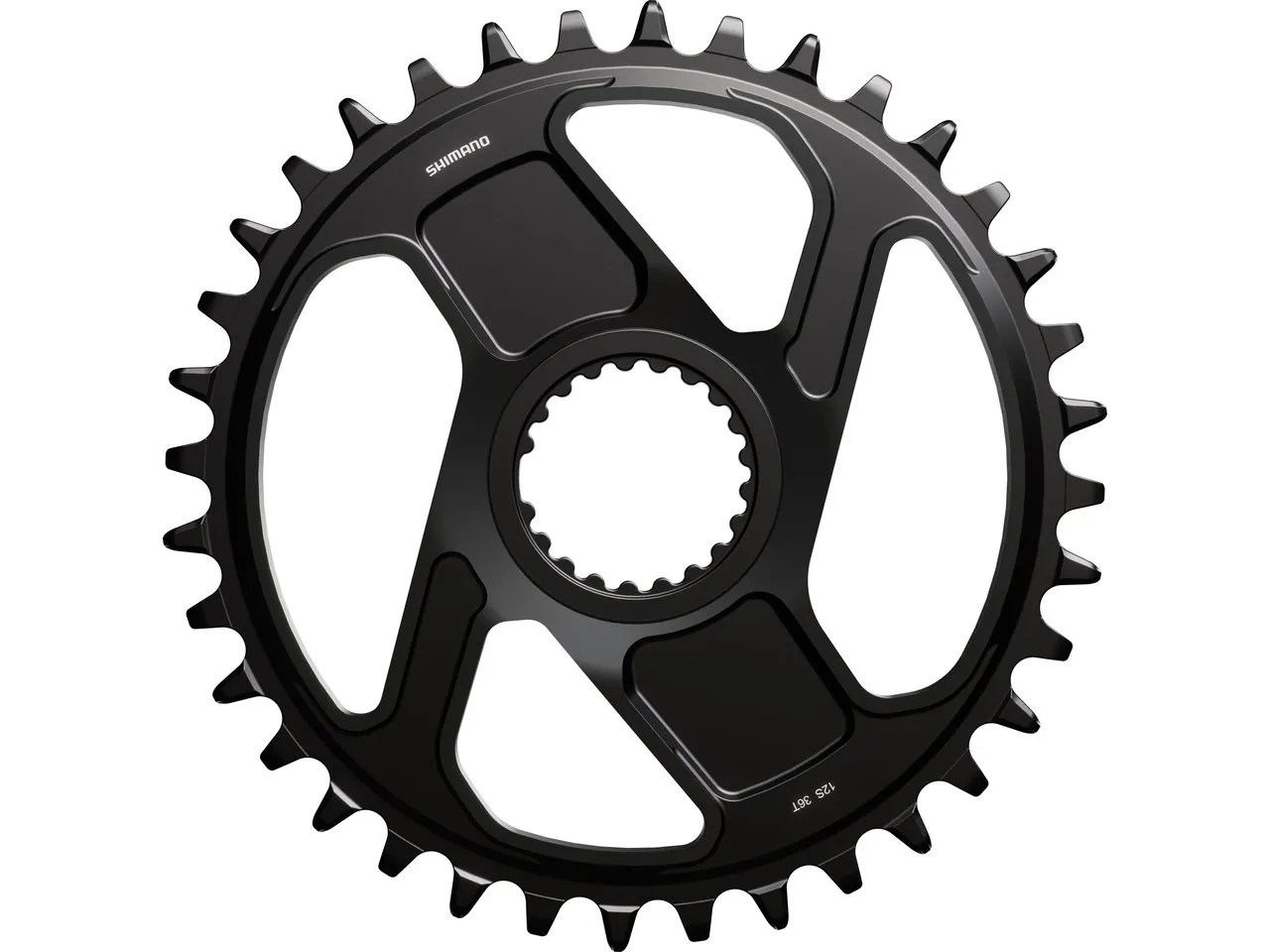 Shimano XT Kettenblatt SM-CRM86 für FC-M8200 12-fach, Schwarz Shimano XT Kettenblatt SM-CRM86 für FC-M8200 12-fach, Schwarz