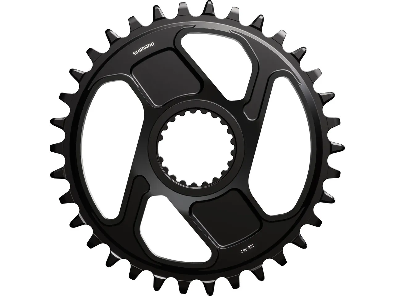 Shimano XT Kettenblatt SM-CRM86 für FC-M8200 12-fach, Schwarz Shimano XT Kettenblatt SM-CRM86 für FC-M8200 12-fach, Schwarz