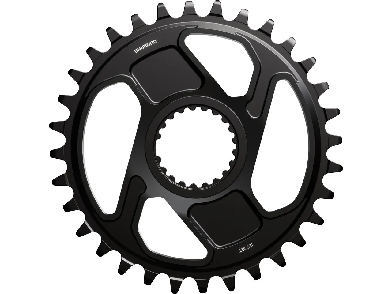 Shimano XT Kettenblatt SM-CRM86 für FC-M8200 12-fach, Schwarz Shimano XT Kettenblatt SM-CRM86 für FC-M8200 12-fach, Schwarz
