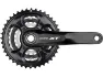 Shimano XT Kurbelgarnitur FC-M8000-3 Hollowtech II, Black, 170mm, 40/30-22t