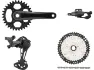 Shimano XT M8100 Gruppe 1x12 36, Schwarz, 175.0mm/I-Spec EV/10-51