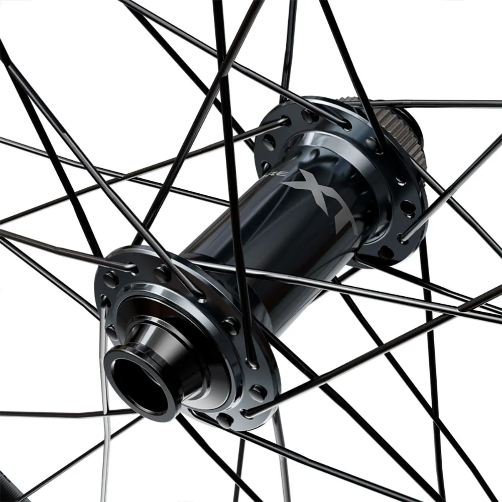 Shimano Xt M8200 27.5´´ Cl Disc Tubeless Mtb Vorderrad, Black, 12 x 100mm Shimano Xt M8200 27.5´´ Cl Disc Tubeless Mtb Vorderrad, Black, 12 x 100mm