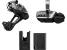 Shimano XTR DI2 M9250, RD-M9250-SGS, SW-M9250-R Schaltungs-Upgrade Set, Grau/schwarz