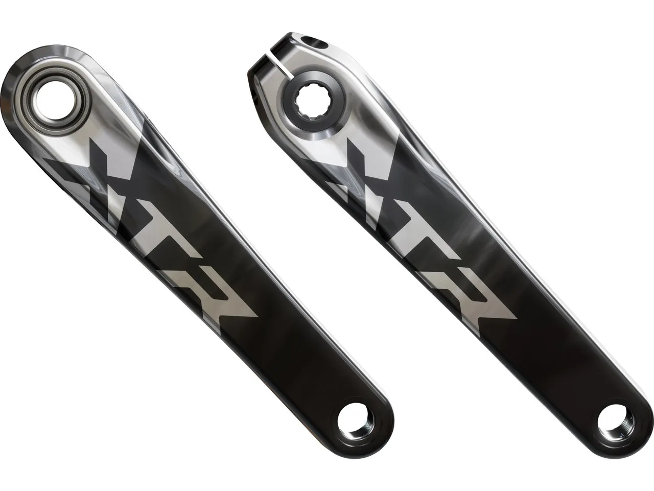 Shimano XTR FC-M9220 12-fach Kurbelarme, Grau/schwarz Shimano XTR FC-M9220 12-fach Kurbelarme, Grau/schwarz