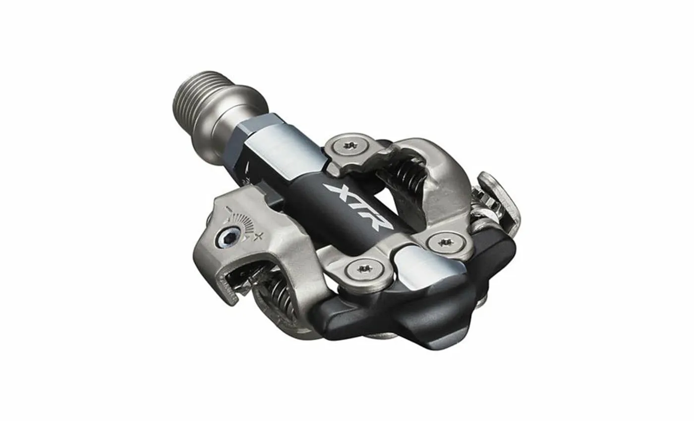Shimano XTR Klickpedale PD-M9100, Silber Shimano XTR Klickpedale PD-M9100, Silber