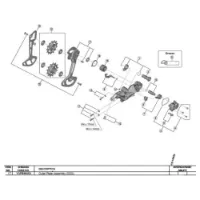 Shimano Xtr M9120 Sgs 12s äußere Käfigplatte