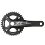 Shimano Zee M645 Kurbelgarnitur Refurbished, Black, 175mm