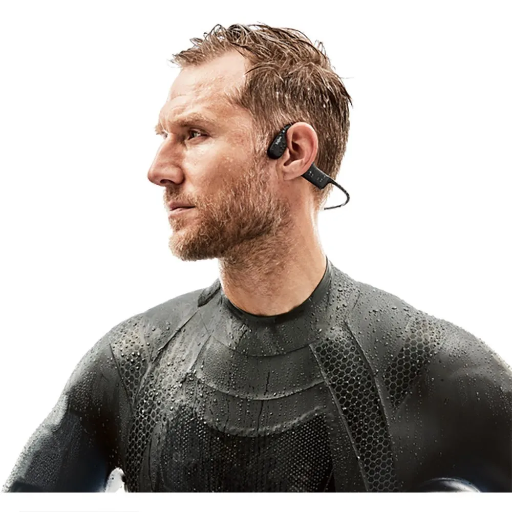 Shokz Openswim Drahtlose Sportkopfhörer unisex, Black, One Size