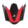 Shot Rogue Ersatzvisier Für Helm, Matt black / red