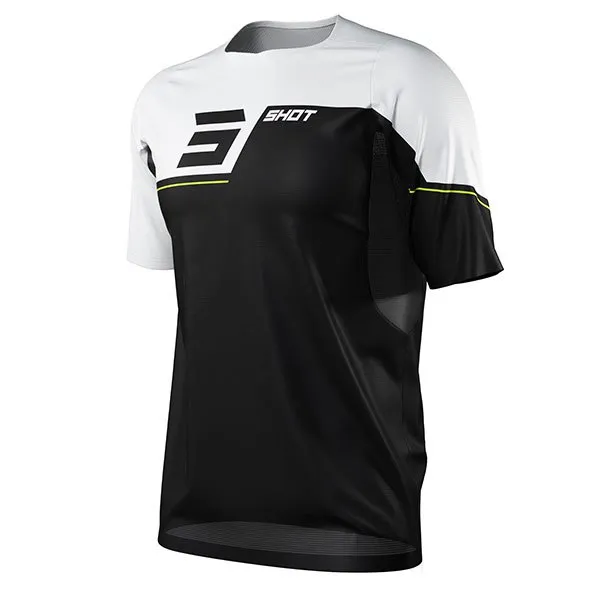 Shot Rogue Revolt Kurzarm-radtrikot, White, M