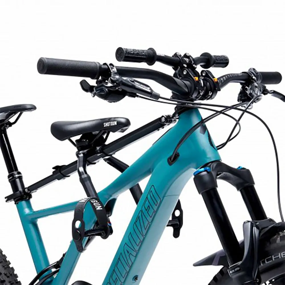 Shotgun Pro Combo Handlebar Kindersitz Für Fahrrad Hinten, Black, Max 27kg Shotgun Pro Combo Handlebar Kindersitz Für Fahrrad Hinten, Black, Max 27kg