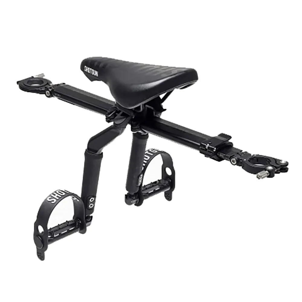 Shotgun Pro Combo Handlebar Kindersitz Für Fahrrad Hinten, Black, Max 27kg Shotgun Pro Combo Handlebar Kindersitz Für Fahrrad Hinten, Black, Max 27kg