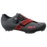 Grey / red