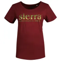 Sierra Climbing Burgundy Kurzarm-t-shirt Sierra Climbing Burgundy Kurzarm-t-shirt