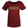 Sierra Climbing Burgundy Kurzarm-t-shirt