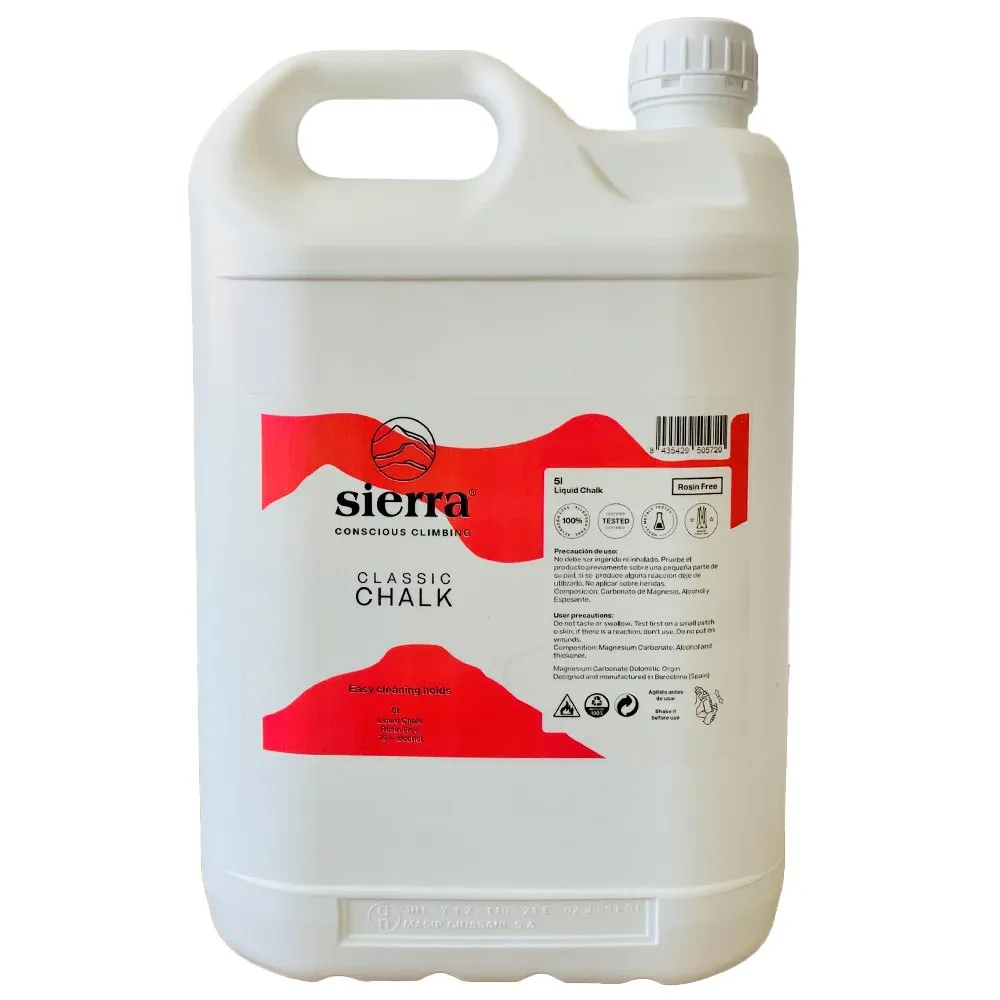 Sierra Climbing Classic 5l Flüssige Kreide, White, One Size Sierra Climbing Classic 5l Flüssige Kreide, White, One Size
