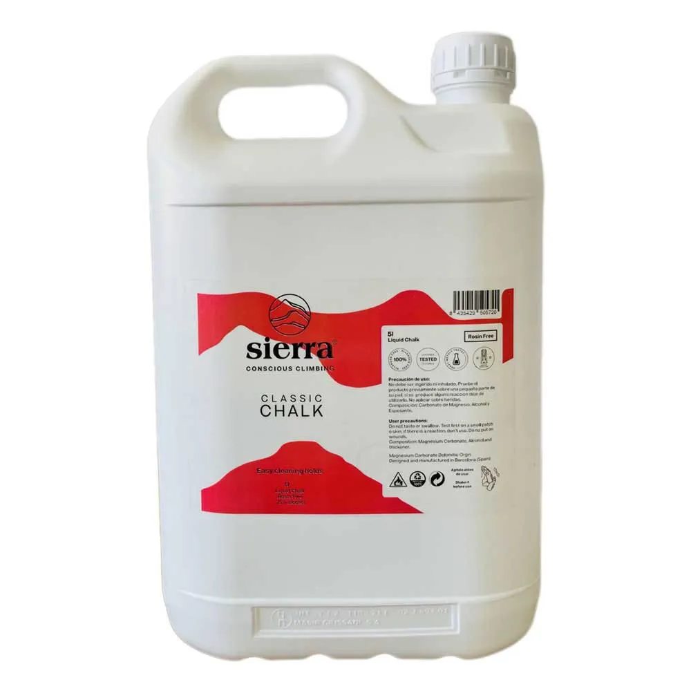 Sierra Climbing Classic Flüssige Kreide 5 Einheiten, Assorted, 5L Sierra Climbing Classic Flüssige Kreide 5 Einheiten, Assorted, 5L