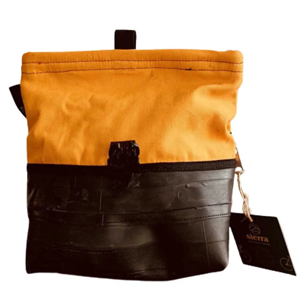 Sierra Climbing Franken Bucket Orange Recycled Chalkbag, One size