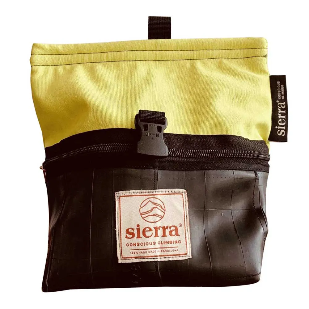 Sierra Climbing Franken Bucket Pistache Recycled Chalkbag, Black / pistache, One Size Sierra Climbing Franken Bucket Pistache Recycled Chalkbag, Black / pistache, One Size