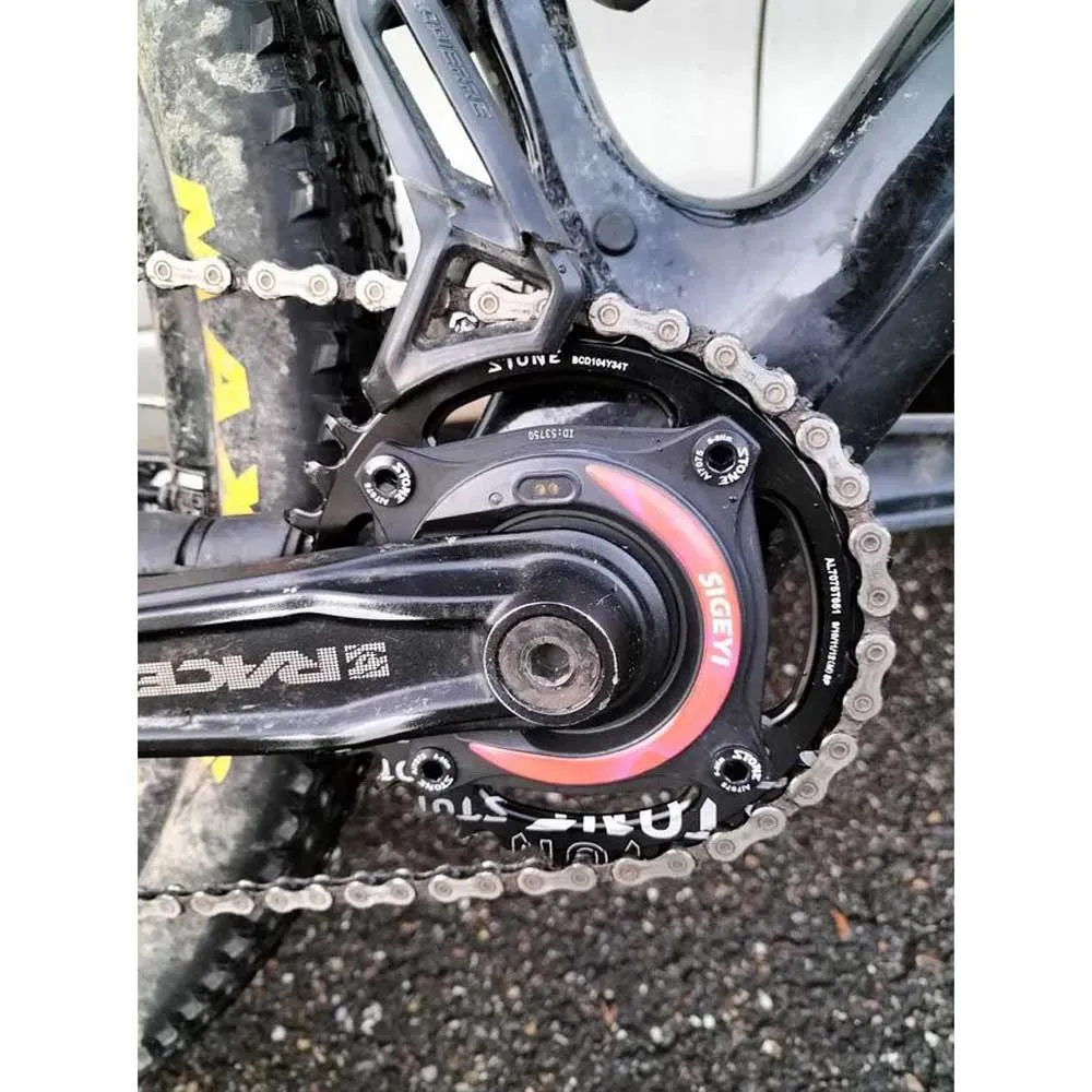 Sigeyi Axo Raceface Mtb Spinne Mit Leistungsmesser, Black, 104mm Sigeyi Axo Raceface Mtb Spinne Mit Leistungsmesser, Black, 104mm