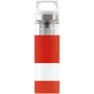 SIGG Hot&cold Glass Wmb 400ml Thermosflasche, Red, One Size