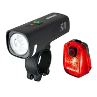 SIGMA SPORT Aura 50 + Hiro 10 Lichtset