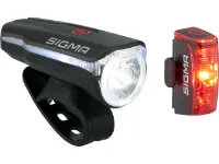 SIGMA SPORT Aura 60 Frontlicht + Infinity Rücklicht LED Beleuchtungsset mit StVZO SIGMA SPORT Aura 60 Frontlicht + Infinity Rücklicht LED Beleuchtungsset mit StVZO
