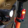 SIGMA SPORT Aura 30+curve Lichtset, Black / red, One Size