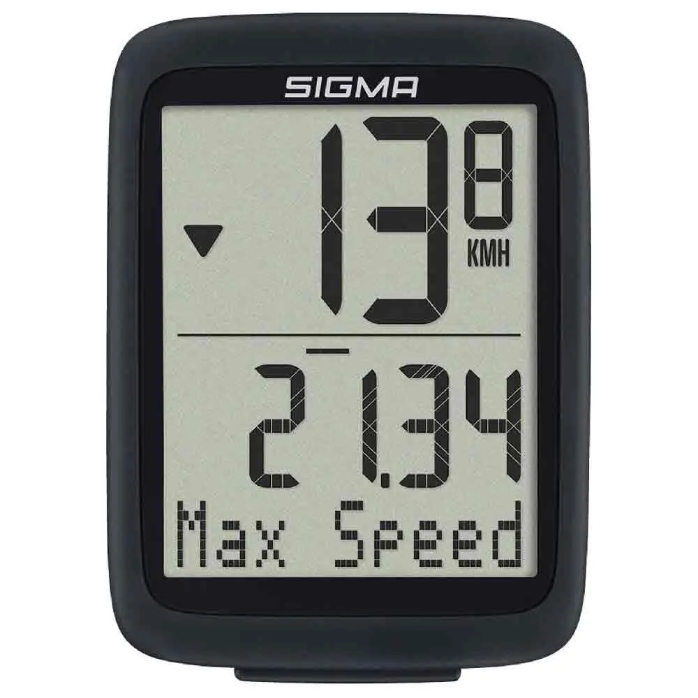 SIGMA SPORT Bc 10.0 Wr Fahrradcomputer Refurbished, Black / white, One Size