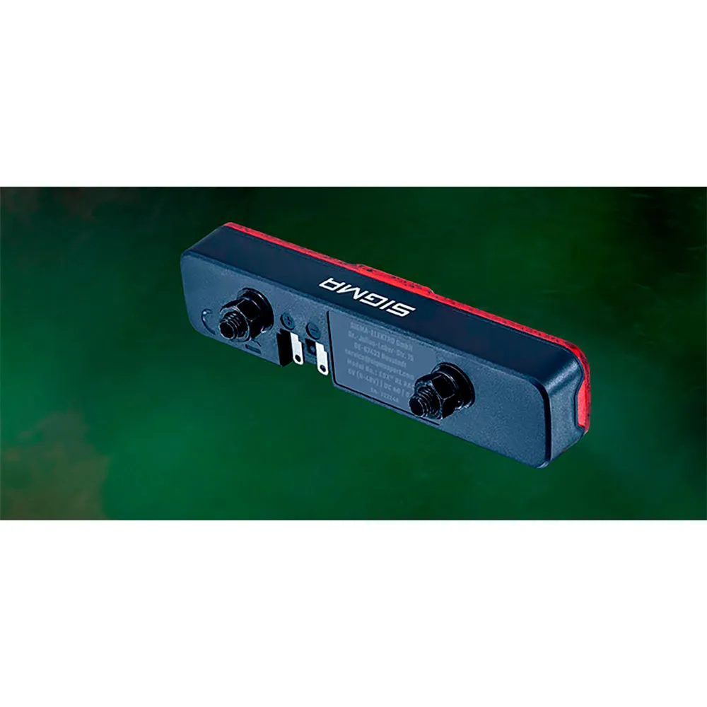 SIGMA SPORT Eox Rack Brake Rücklicht, Black, One Size SIGMA SPORT Eox Rack Brake Rücklicht, Black, One Size