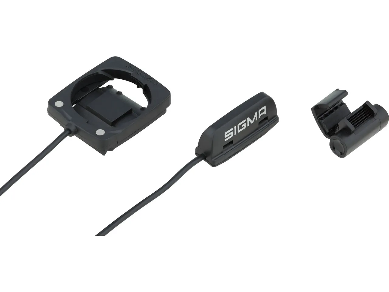 SIGMA SPORT Kabel-Kit mit Halterung für BC 5.0 / 8.0 / 10.0, 90cm