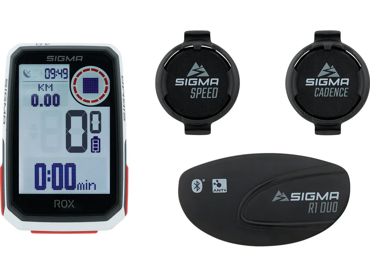 SIGMA SPORT ROX 4.0 Trainingscomputer Sensor Set SIGMA SPORT ROX 4.0 Trainingscomputer Sensor Set