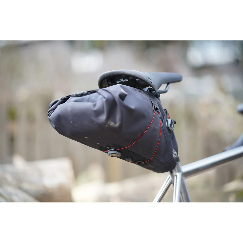 SILCA Grinta Roll Top Satteltasche 5l, Black, One Size SILCA Grinta Roll Top Satteltasche 5l, Black, One Size