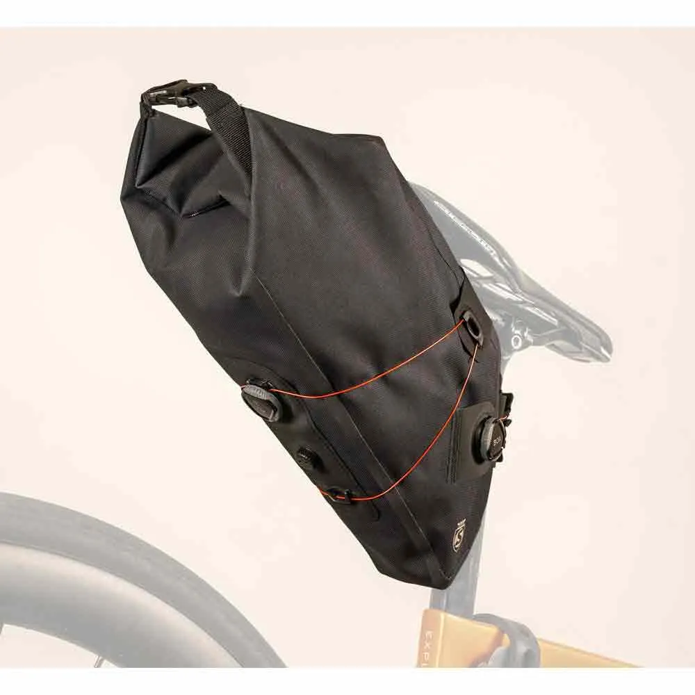 SILCA Grinta Roll Top Satteltasche 5l, Black, One Size SILCA Grinta Roll Top Satteltasche 5l, Black, One Size