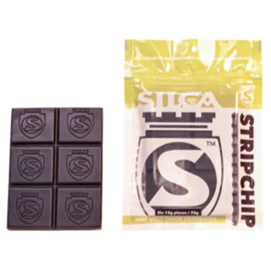 SILCA Stripchip Wachs, Yellow / black, One Size